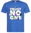 Мужская футболка Among Us trust no one Ярко-синий фото
