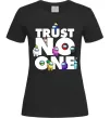Женская футболка Among Us trust no one Черный фото