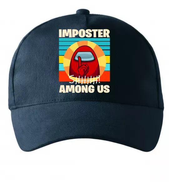 Кепка Among Us Shhh Темно-синій фото