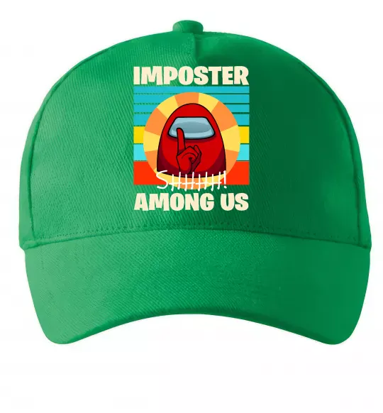 Кепка Among Us Shhh Зелений фото