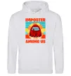 Женская толстовка (худи) Among Us Shhh Серый меланж фото