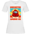 Жіноча футболка Among Us Shhh Білий фото