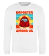 Свитшот Among Us Shhh Белый фото
