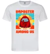 Мужская футболка Among Us Shhh Белый фото