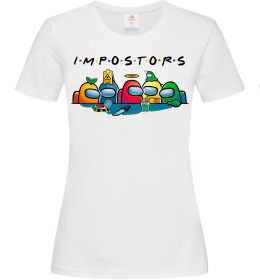 Женская футболка Impostors Among Us