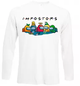 Лонгслив Імпостор Белый фото