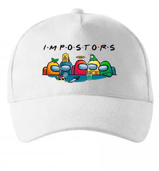 Кепка Impostors Among Us Белый фото