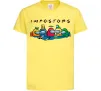 Дитяча футболка Impostors Among Us Лимонний фото