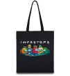 Эко-сумка Impostors Among Us Черный фото