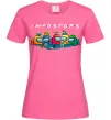 Женская футболка Impostors Among Us Ярко-розовый фото