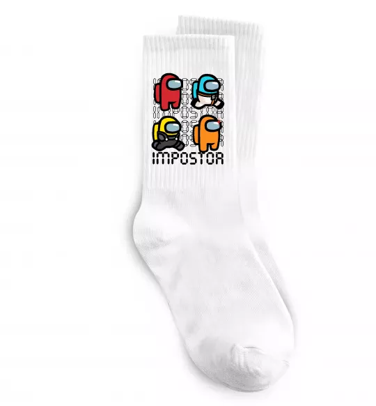 Носки Імпостор Белый фото