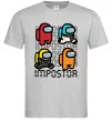 Мужская футболка Імпостор Серый фото