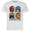 Мужская футболка Імпостор Белый фото