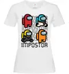 Жіноча футболка Імпостор Білий фото
