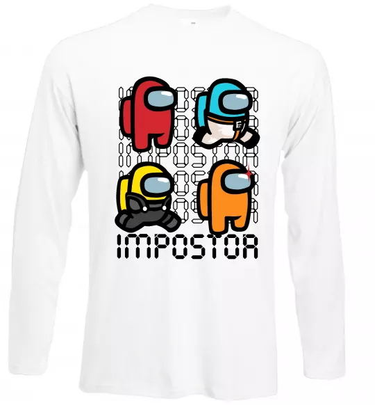 Лонгслив Імпостор Белый фото