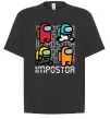 Футболка Оверсайз Імпостор Чорний фото