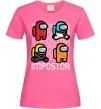 Жіноча футболка Імпостор Яскраво-рожевий фото