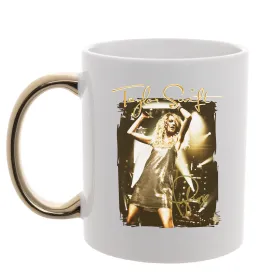 Чашка с цветной ручкой Taylor Swift Speak now Нежно розовый фото