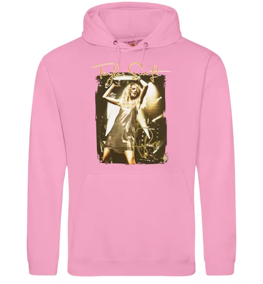 Женская толстовка (худи) Taylor Swift підпис Розовый фото
