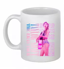 Чашка керамическая Taylor Swift Speak now Белый фото