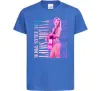 Детская футболка Taylor Swift pink Ярко-синий фото