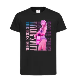 Детская футболка Taylor Swift pink Черный фото