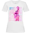 Женская футболка Taylor Swift pink Белый фото