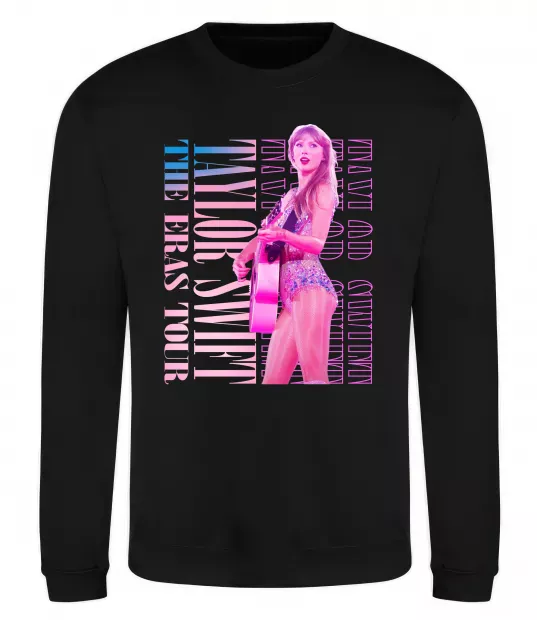 Свитшот Taylor Swift pink Черный фото