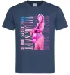 Чоловіча футболка Taylor Swift pink Темно-синій фото