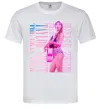 Чоловіча футболка Taylor Swift pink Білий фото