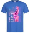 Чоловіча футболка Taylor Swift pink Яскраво-синій фото