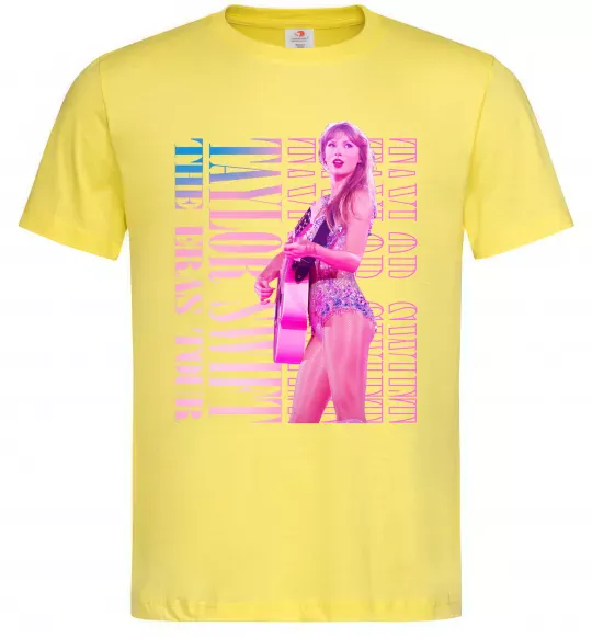 Чоловіча футболка Taylor Swift pink Лимонний фото
