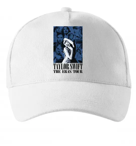 Кепка The eras tour blue Білий фото