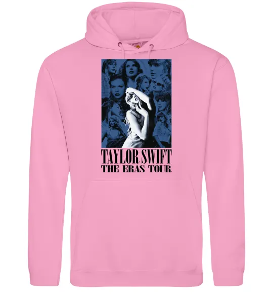 Женская толстовка (худи) The eras tour blue Розовый фото