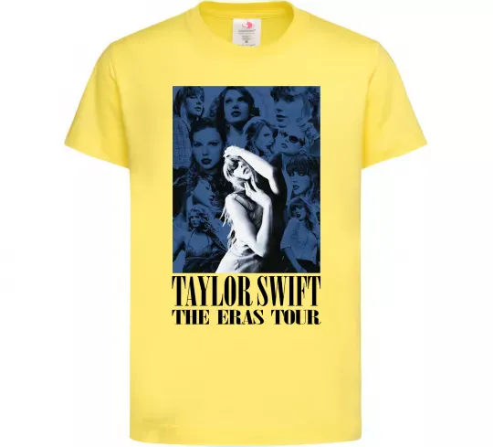 Детская футболка The eras tour blue Лимонный фото