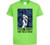 Детская футболка The eras tour blue Лаймовый фото