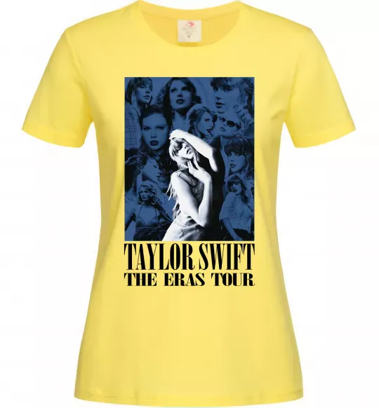 Жіноча футболка The eras tour blue Лимонний фото