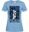 Жіноча футболка The eras tour blue Блакитний фото