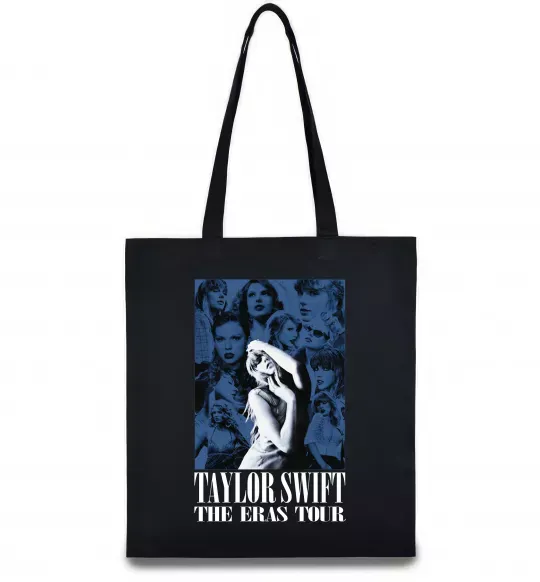 Эко-сумка The eras tour blue Черный фото