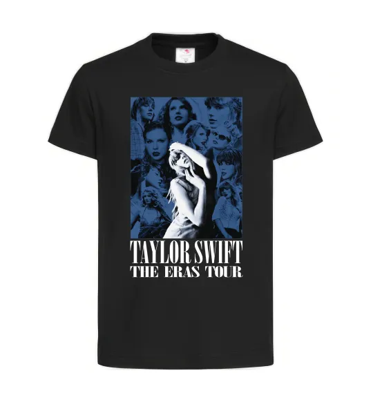 Детская футболка The eras tour blue Черный фото