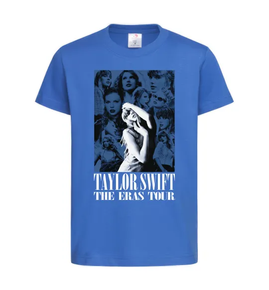 Детская футболка The eras tour blue Ярко-синий фото