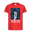 Детская футболка The eras tour blue Красный фото