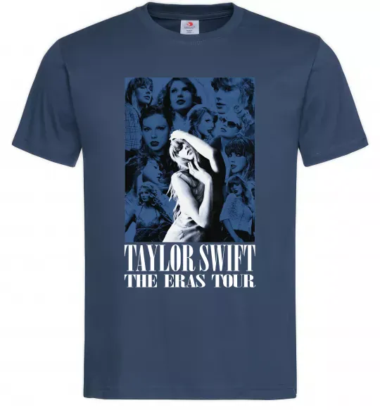 Чоловіча футболка The eras tour blue Темно-синій фото