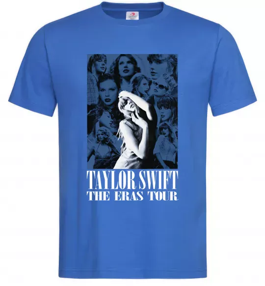 Чоловіча футболка The eras tour blue Яскраво-синій фото