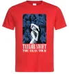 Чоловіча футболка The eras tour blue Червоний фото