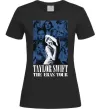 Жіноча футболка The eras tour blue Чорний фото