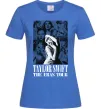 Жіноча футболка The eras tour blue Яскраво-синій фото