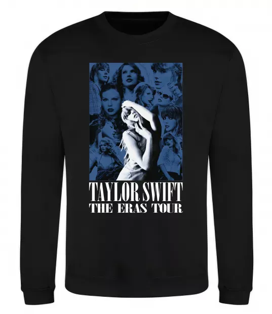 Свитшот The eras tour blue Черный фото