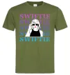 Мужская футболка Swiftie Оливковый фото
