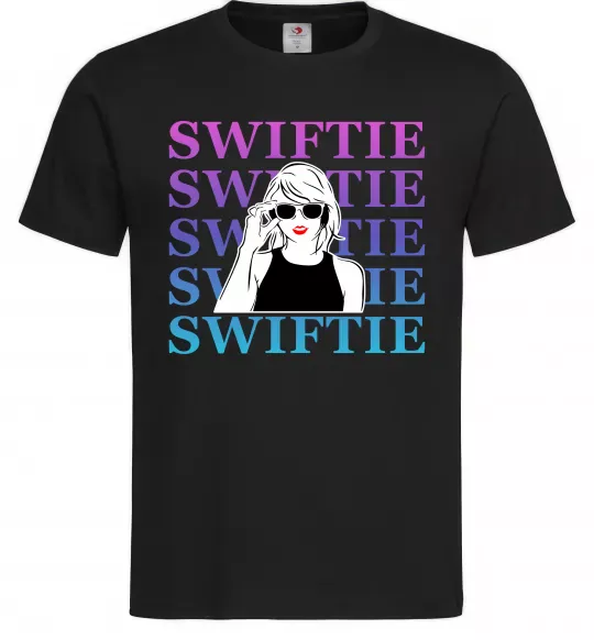 Мужская футболка Swiftie Черный фото